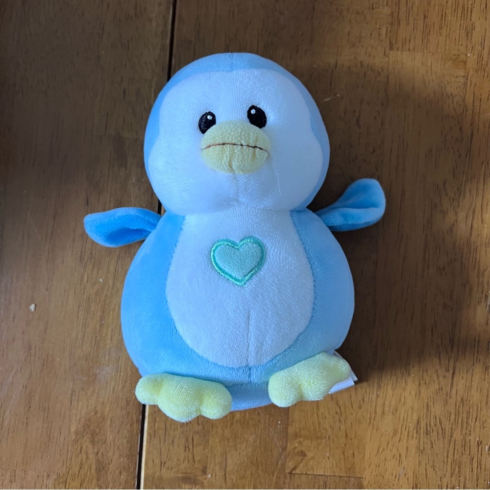 Baby Ty Twinkles The Blue Penguin 6"  Plushie Stuffie Lovey 2017